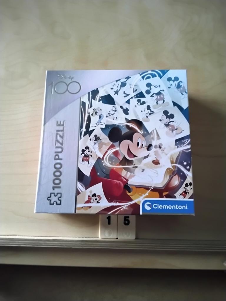 Disney puzzel 1000st, Ophalen of Verzenden, 500 t/m 1500 stukjes, Zo goed als nieuw