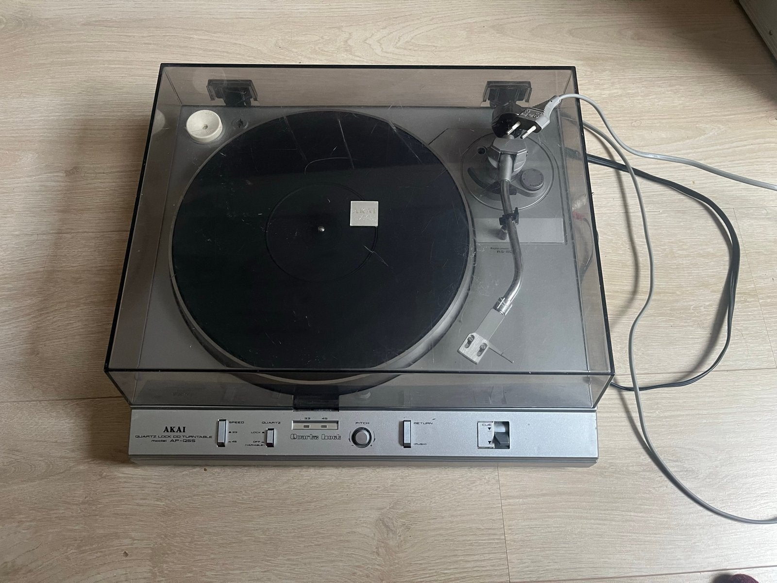 Akai AP-Q55 Platenspeler met Audio Technica naald, Ophalen, Gebruikt, Platenspeler, Akai