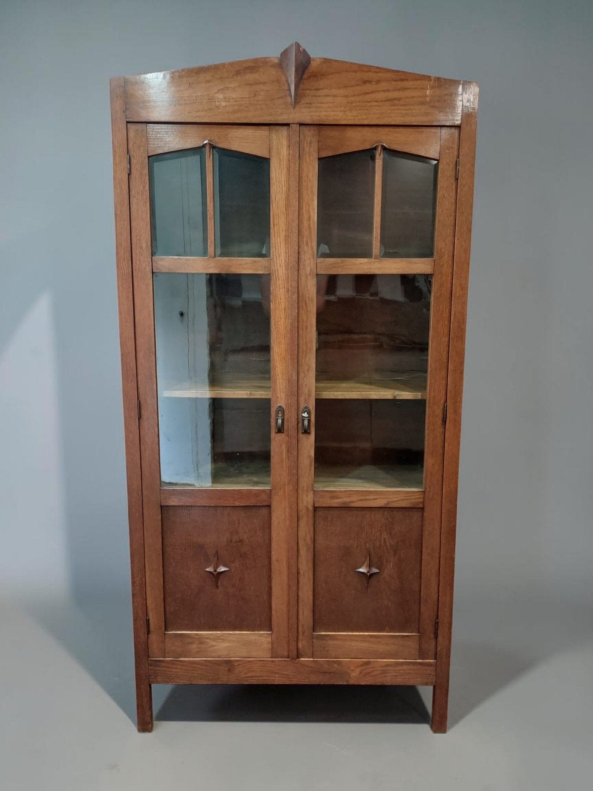 Antieke kast boekenkast servieskast art deco, Ophalen