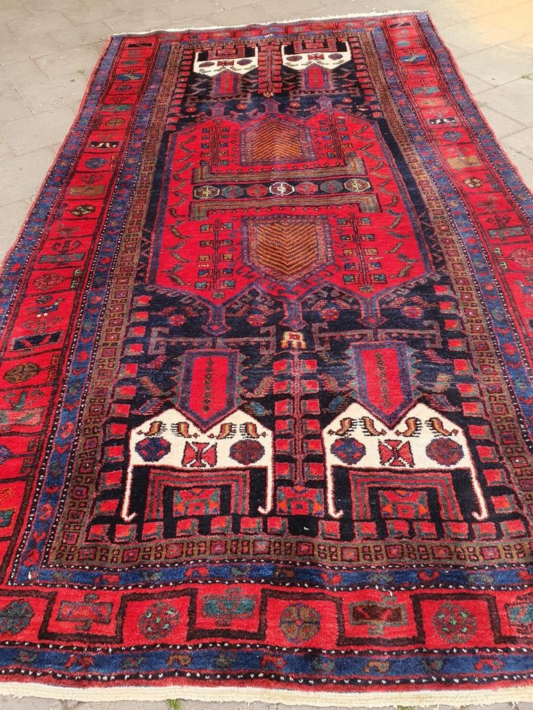 Perzisch tapijt 295x160 cm Meshad, Huis en Inrichting, Gebruikt, 150 tot 200 cm, Meshad, 200 cm of meer
