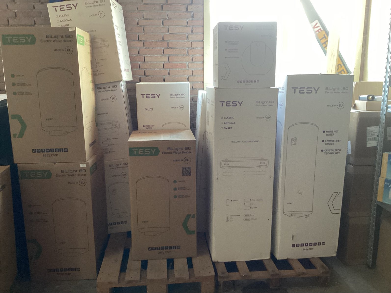 Elektrische boiler 120 L. Tesy bi light. Boiler. Voorraad, 100 liter of meer, Ophalen, Nieuw, Boiler