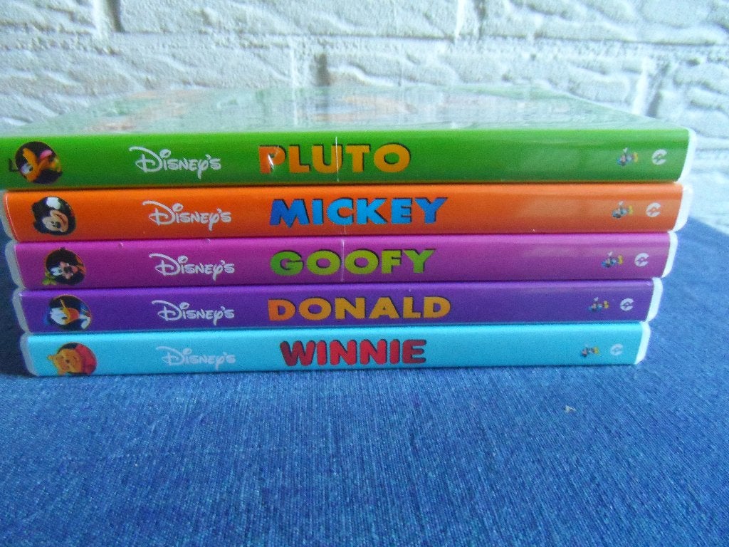 DVD's Disney dvd + boekje 5 X, Alle leeftijden, Ophalen of Verzenden, Zo goed als nieuw