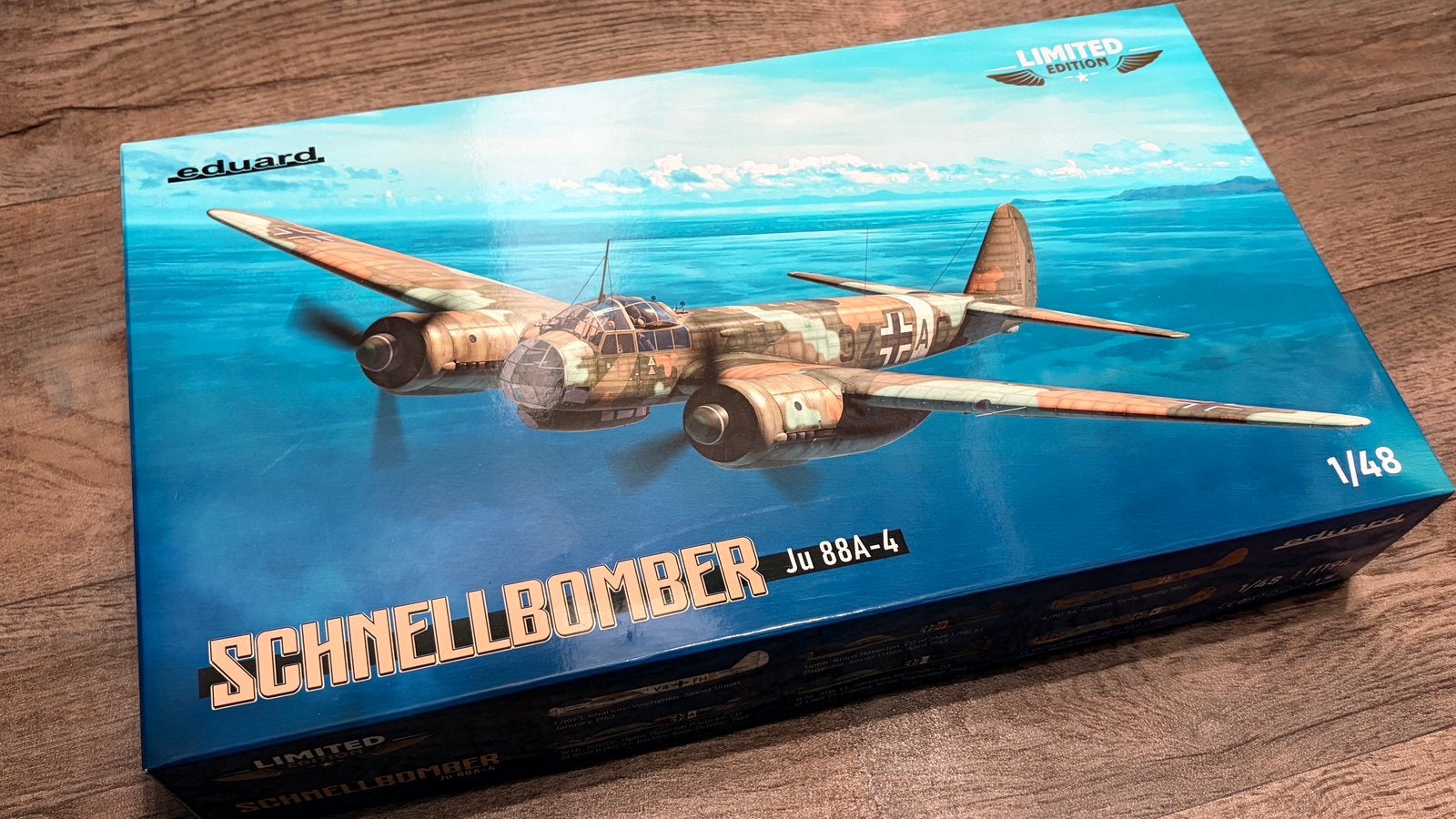 Eduard Ju-88A-4 Schnellbomber 1:48 Limited Edition, Overige merken, Nieuw, Ophalen of Verzenden, Groter dan 1:72