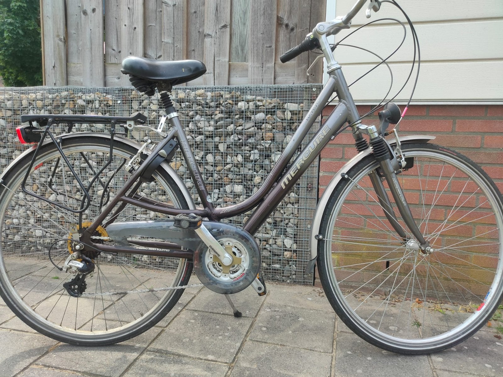 Dames fiets, Ophalen, Gebruikt