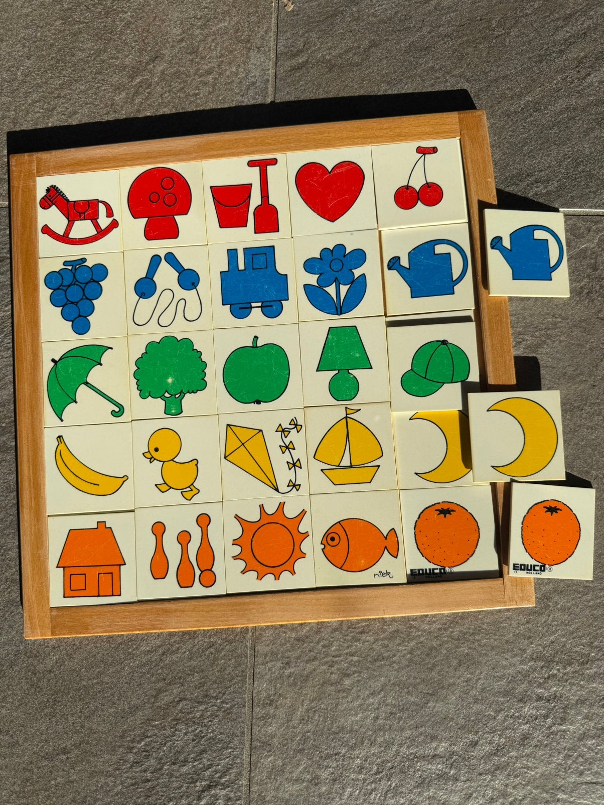 Educo deels houten puzzel, Ophalen of Verzenden