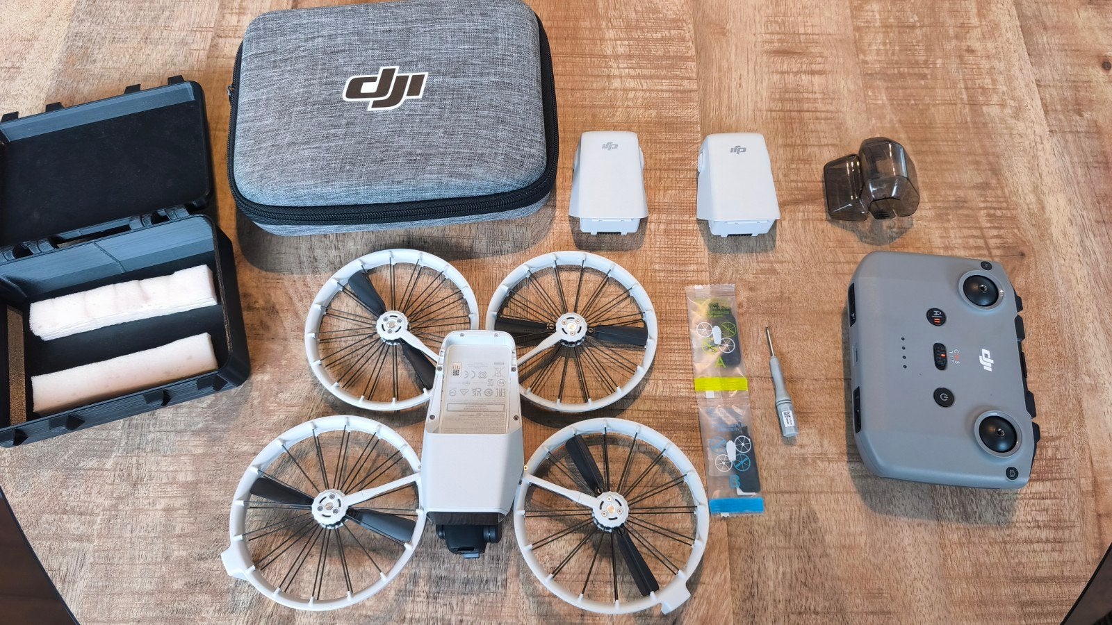 DJI Flip Drone - Zo goed als nieuw met garantie, Audio, Tv en Foto, Cameradrone, Extra accu('s), Zo goed als nieuw, DJI