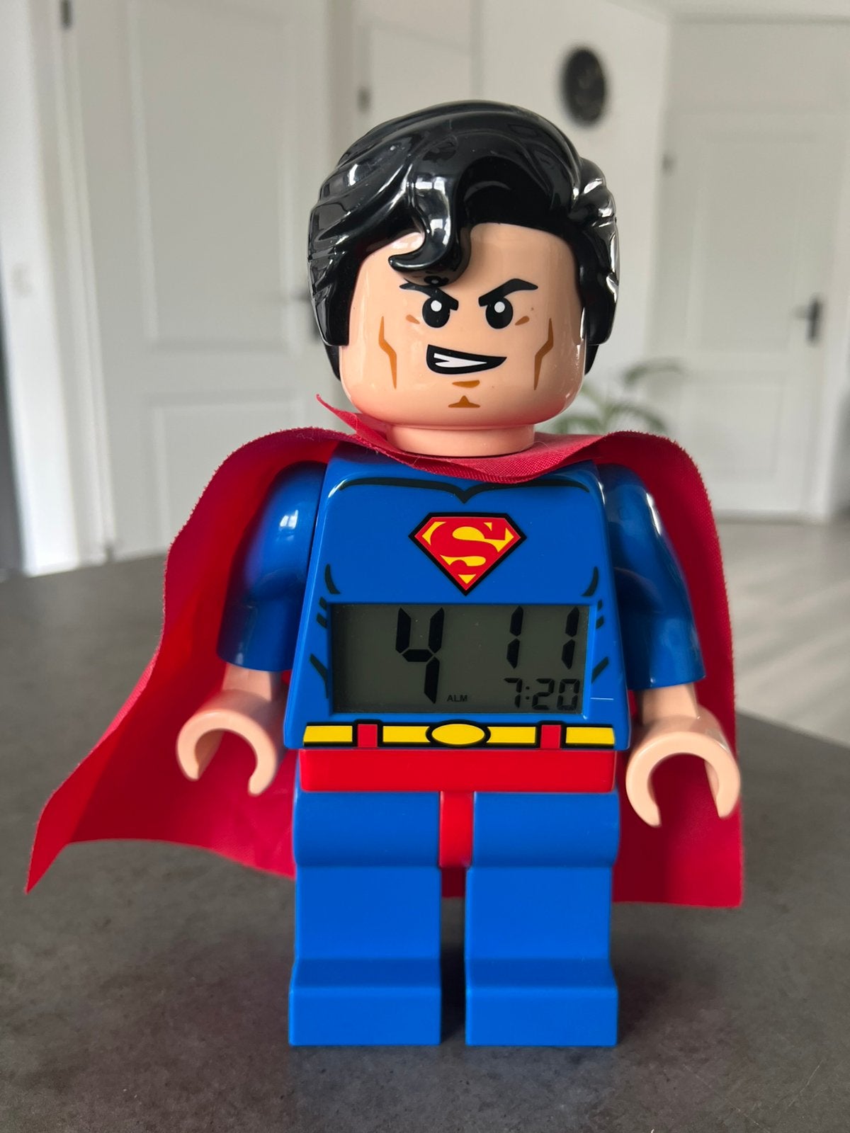 Lego wekker / klok Superman, Ophalen of Verzenden, Gebruikt, Digitaal