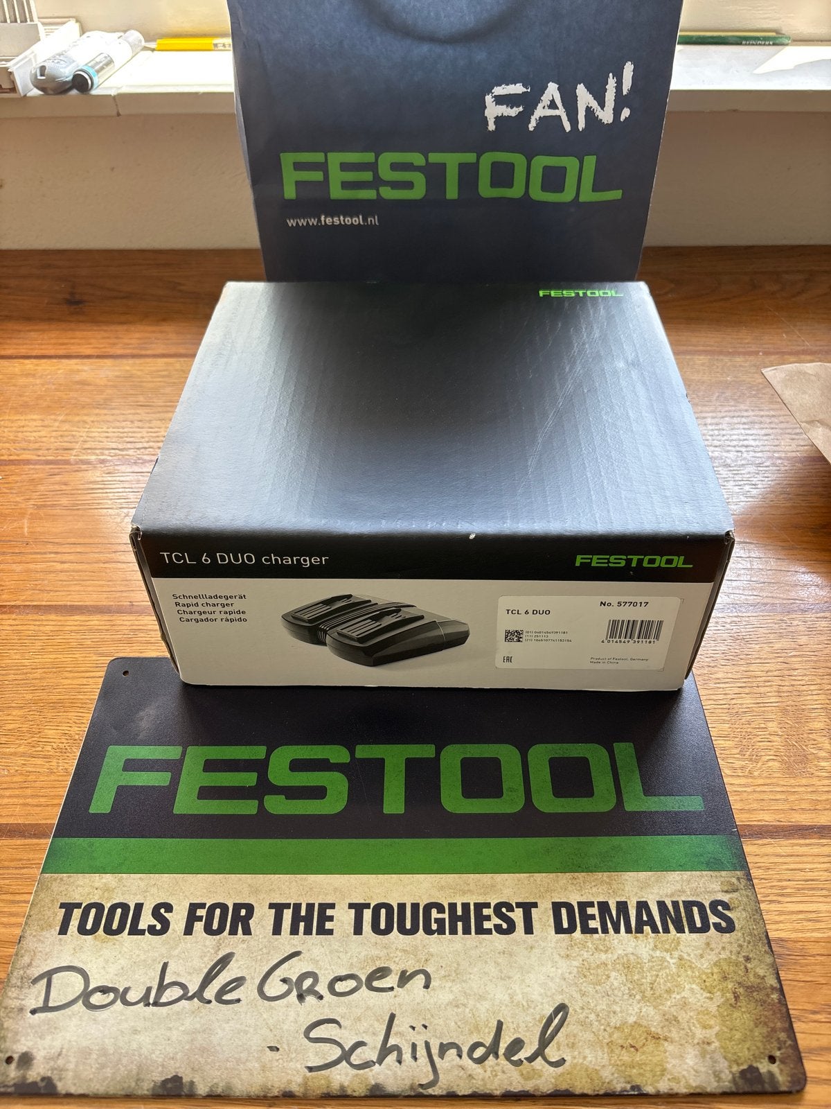 Festool TCL 6 DUO Oplader - Nieuw in Doos, Ophalen of Verzenden, Nieuw