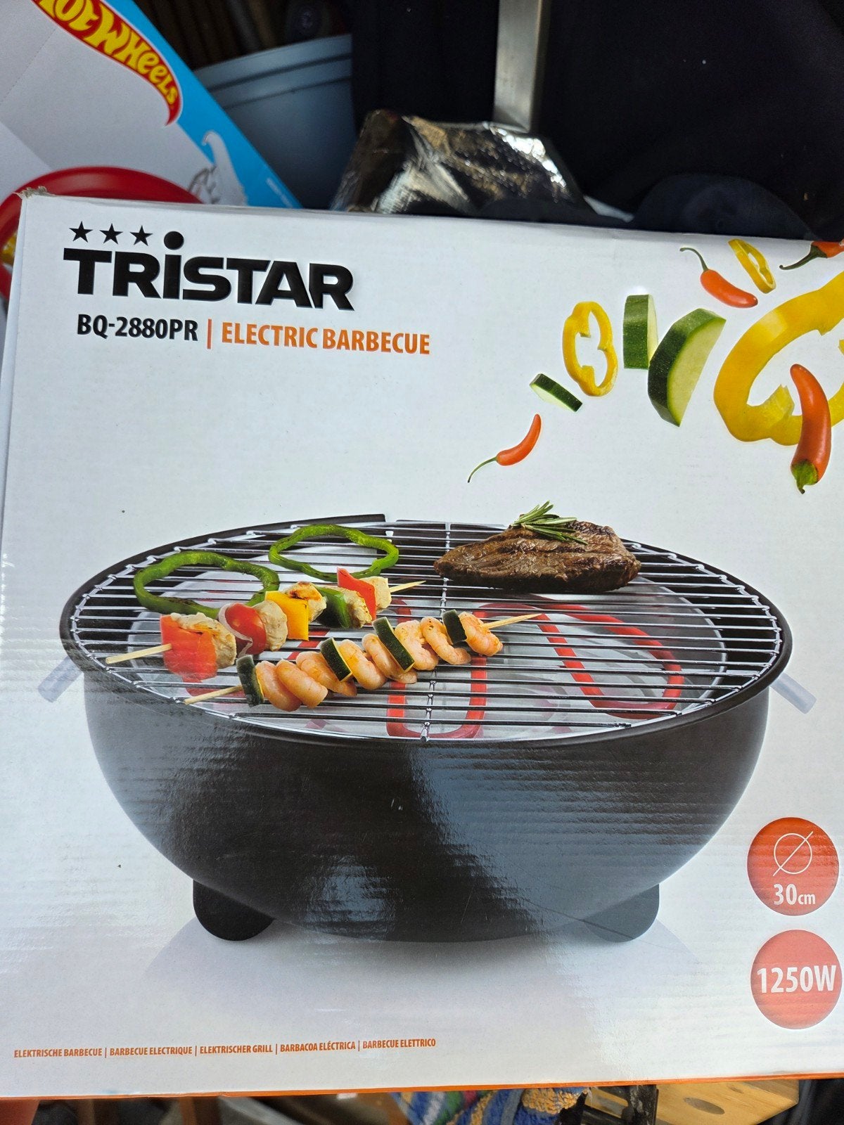 Nieuwe Tristar Elektrische BBQ - Compact en Krachtig, Ophalen, Nieuw