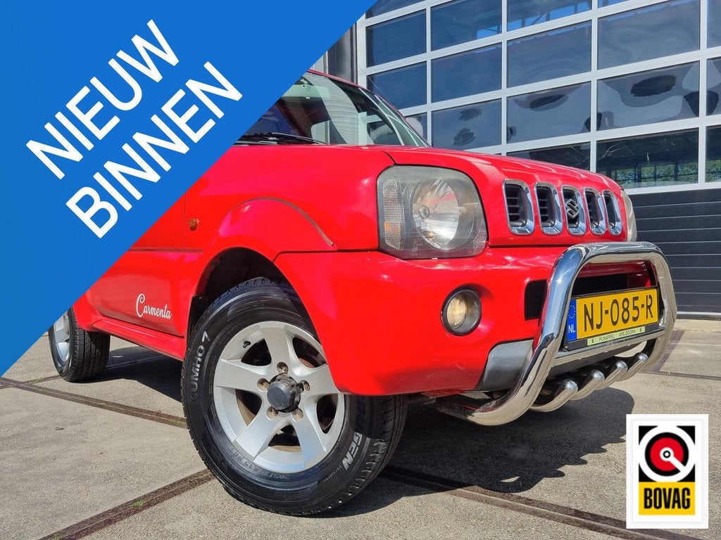 Suzuki Jimny 1.3 JLX Cabrio 4X4, 13 km/l, Stof, Cabriolet, 4 stoelen