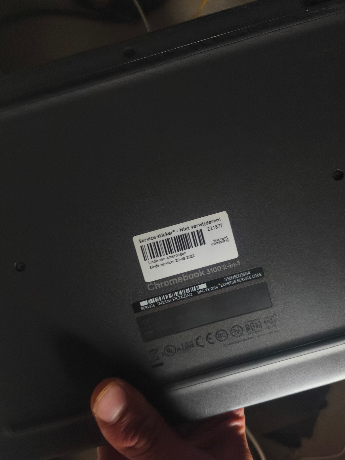 Chromebook  2-in-1, Computers en Software, Windows Laptops, 2 tot 3 Ghz, Ophalen of Verzenden, Zo goed als nieuw, 11 inch