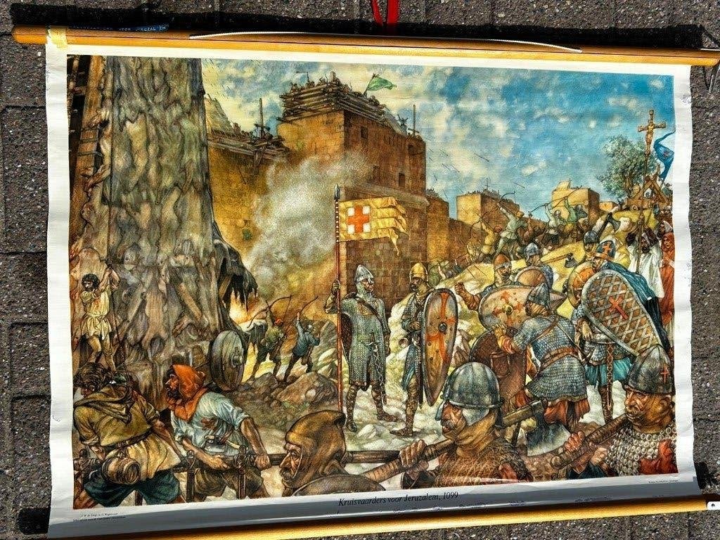 Kruisvaarders voor Jeruzalem, 1099, Ophalen of Verzenden, Geschiedenis