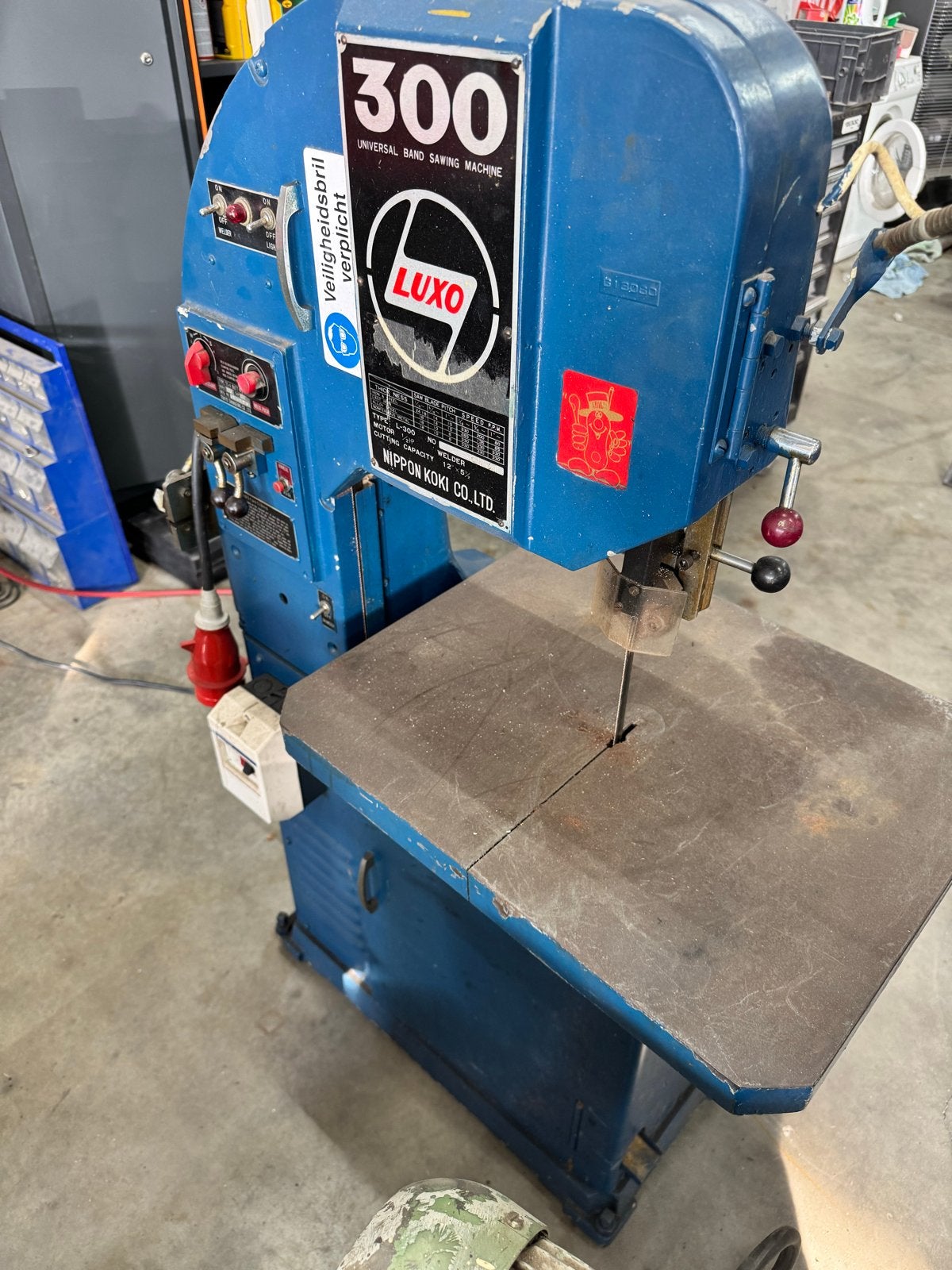 LUXO 300 Universele Lintzaagmachine - Robuust en Betrouwbaar, Ophalen, Gebruikt, ., 70 mm of meer