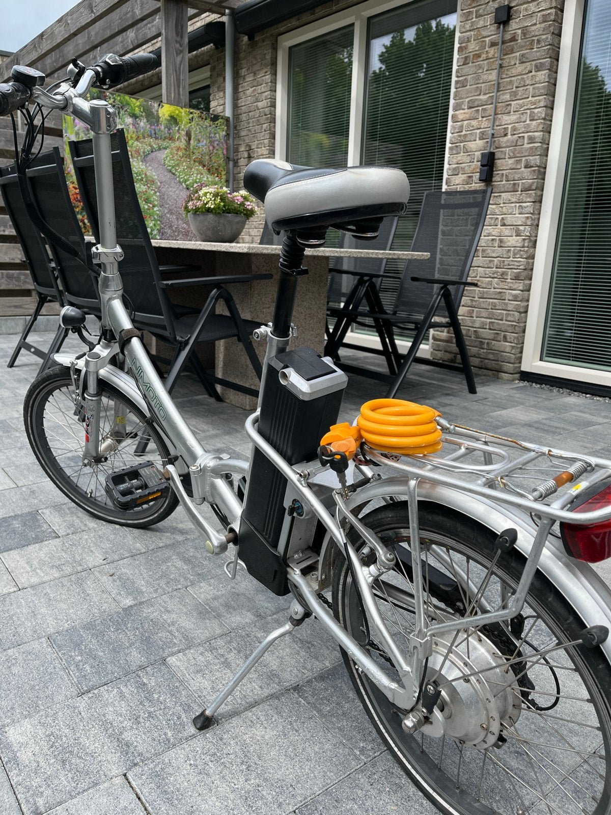 Nimoto Handy E-Bike - Opvouwbare elektrische fiets, Gebruikt, 51 tot 55 cm, 30 tot 50 km per accu, Ophalen