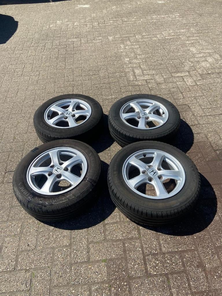 Honda Velgen 16 inch, Auto-onderdelen, Banden en Velgen, Ophalen, Gebruikt, 16 inch, Banden en Velgen