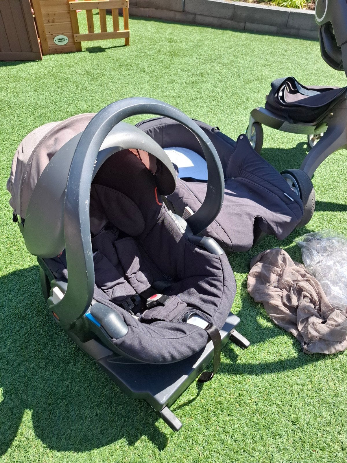 Stokke Kinderwagen Compleet met Maxi-Cosi Adapter, Kinderen en Baby's, Autostoeltjes, Ophalen of Verzenden, Gebruikt, Overige merken