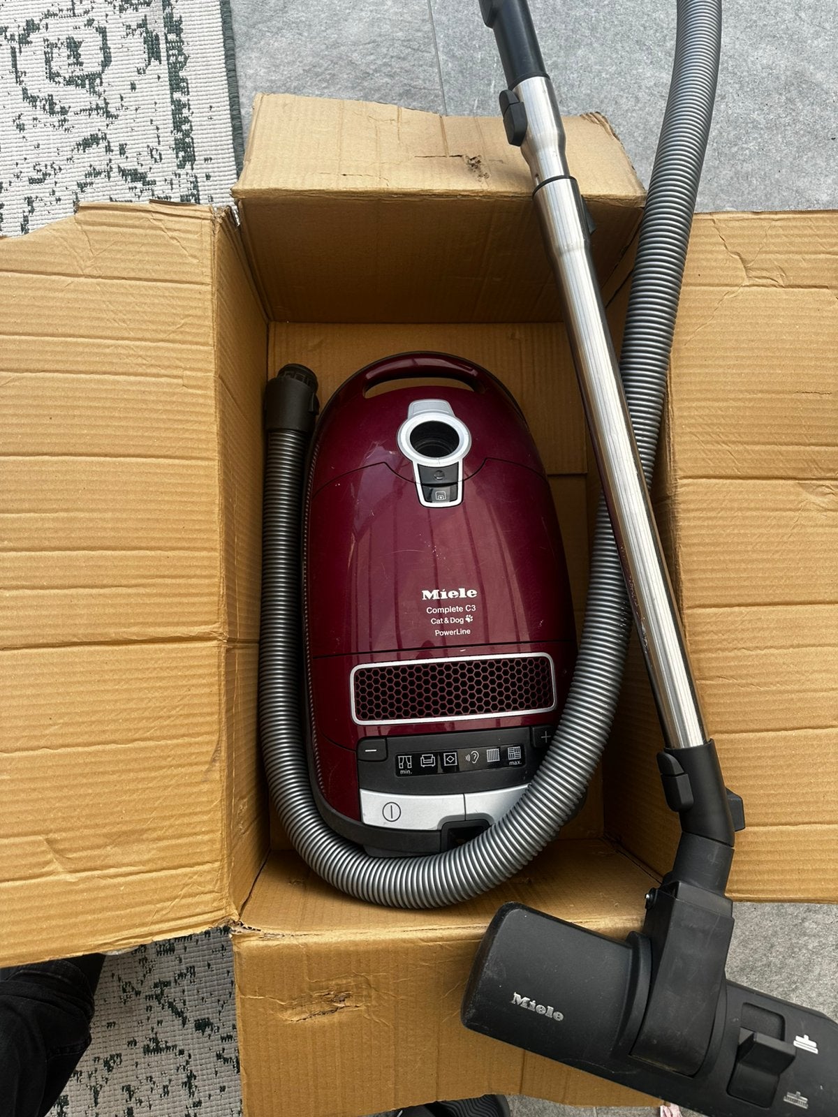 Stofzuiger Miele C3 Cat&Dog zou goed als nieuw, Witgoed en Apparatuur, Stofzuigers, Stofzak, Inclusief accessoires, Ophalen of Verzenden