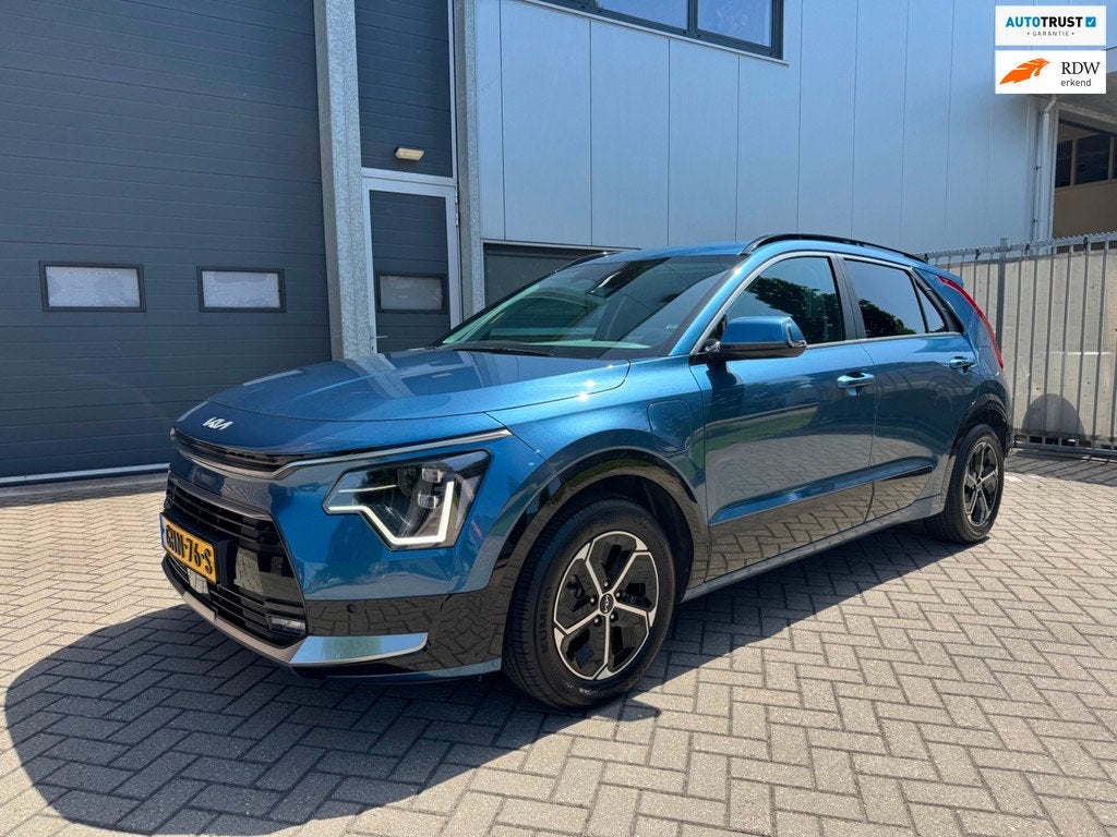 Kia NIRO 1.6 GDi PHEV DynamicPlusLine, LED, Keyless, Elek. S, Automatische klimaatregeling, Gebruikt, Euro 6, Blauw