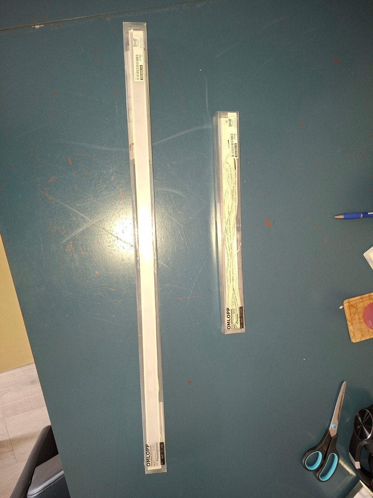 IKEA Omlopp LED verlichting onderbouw/inbouw (80cm & 40cm), Huis en Inrichting, Ophalen, Nieuw, Modern, Functioneel