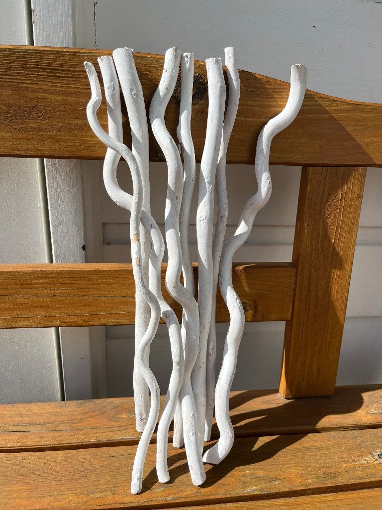 Decoratietakken wit kronkel 35 cm | woonaccessoires, Ophalen of Verzenden