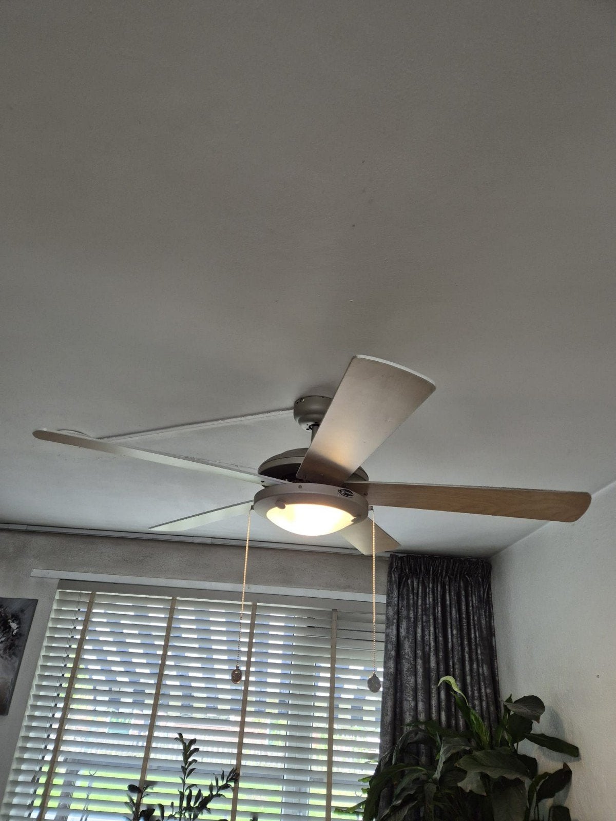 plafondventilator 148cm, Witgoed en Apparatuur, Ventilatoren, Ophalen, Gebruikt, Plafondventilator