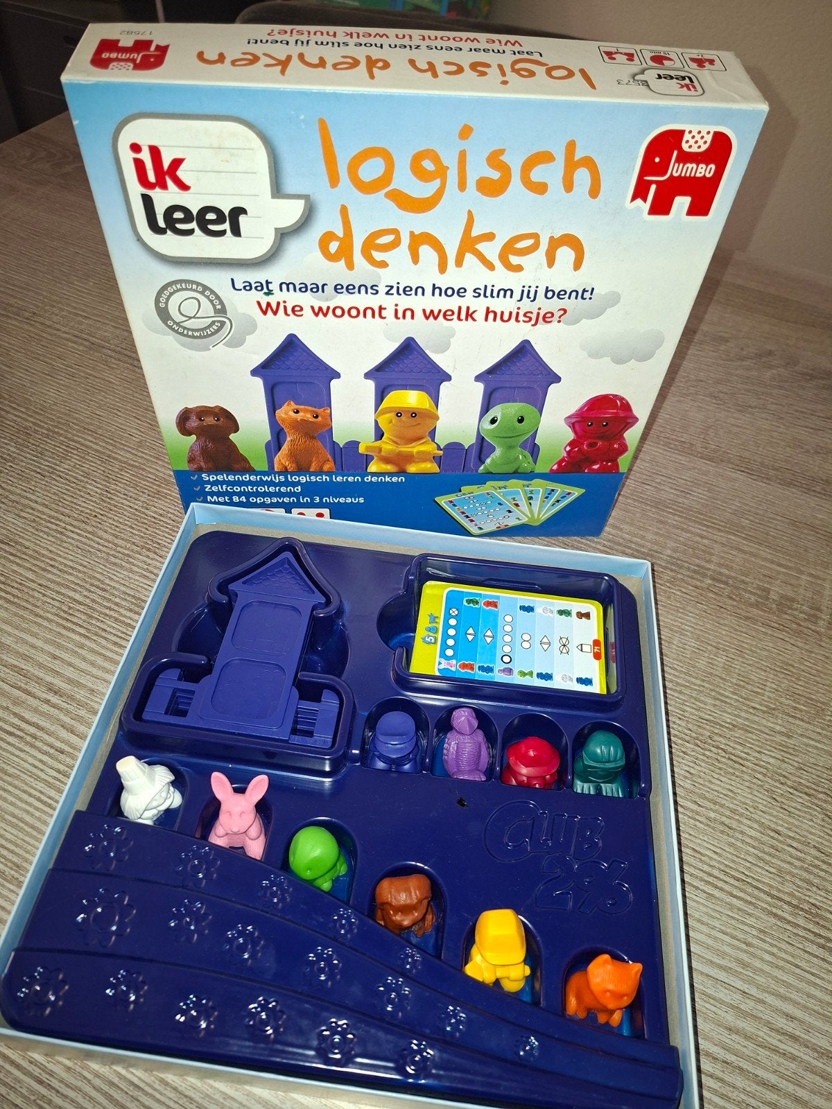 Jumbo Ik Leer Logisch Denken - Educatief Spel, Ophalen of Verzenden, Zo goed als nieuw, Jumbo