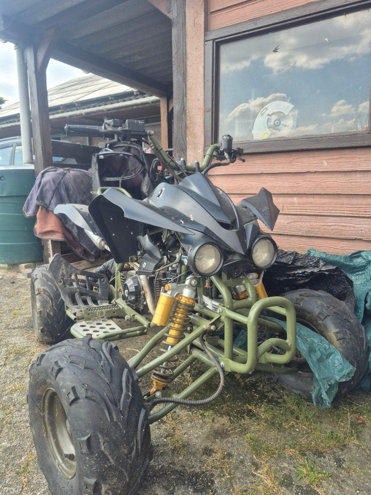Quad loopt prima echter kapotte vering, Ophalen of Verzenden, Gebruikt, Overige typen