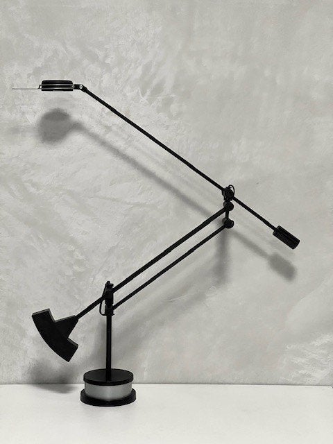 ISIS tafellamp Edwin Klein vintage Indoor design burolamp, Overige merken, Gebruikt, Zwart, .