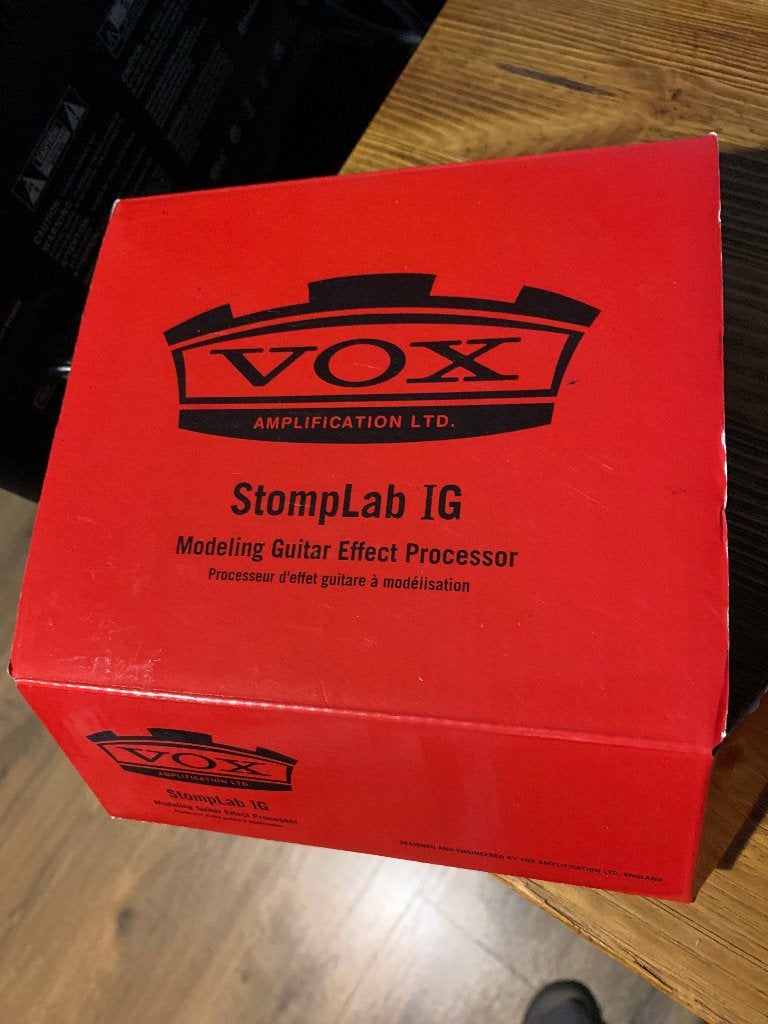 VOX Stomplab 1G modeling Guitar Effect Processor, Ophalen of Verzenden, Nieuw, Multi-effect