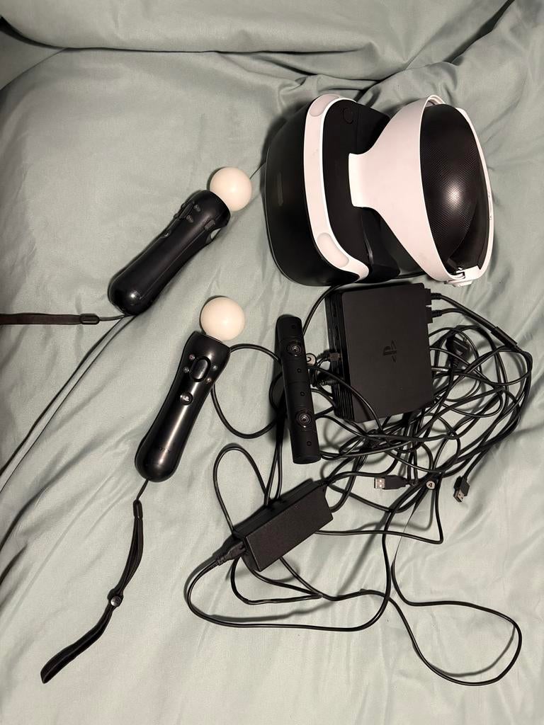 PS VR met controllers, Ophalen, Gebruikt, Met 2 controllers
