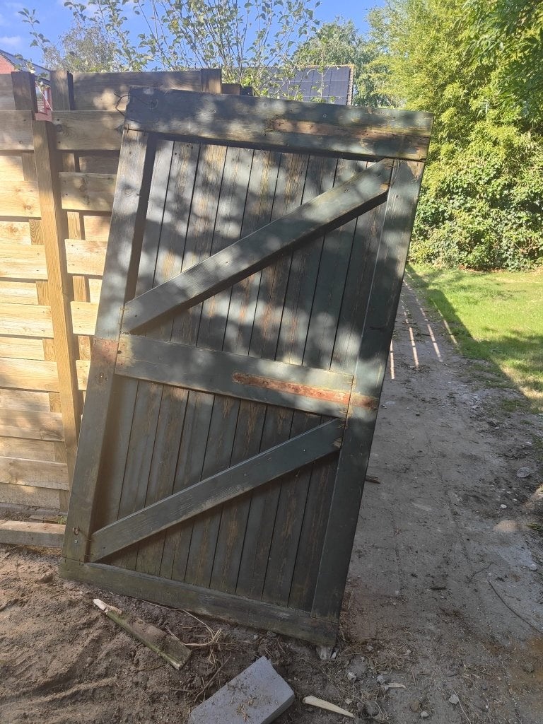 Tuindeur, Ophalen, Gebruikt, Minder dan 100 cm, Draaipoort