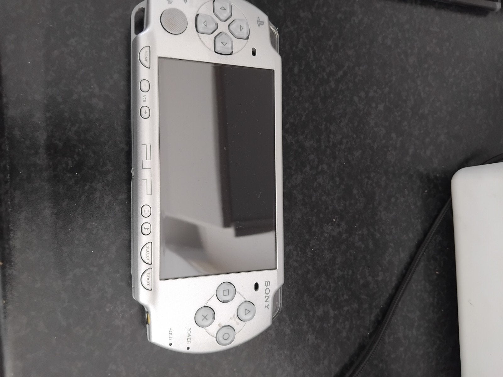 Sony PSP spelcomputer met 10 spellen, compleet in doos, Spelcomputers en Games, Ophalen, Overige kleuren, PSP, Gebruikt