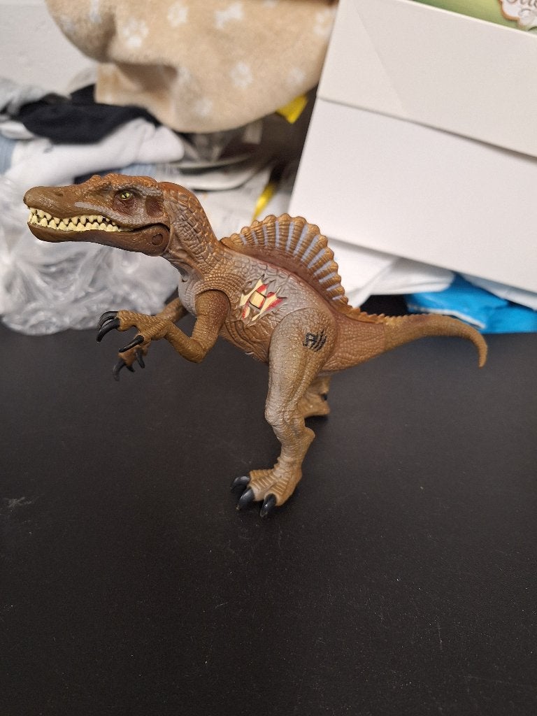 Vintage Hasbro Jurassic Park 3 Atack Aqua Spinosaurus  2000, Ophalen of Verzenden, Gebruikt