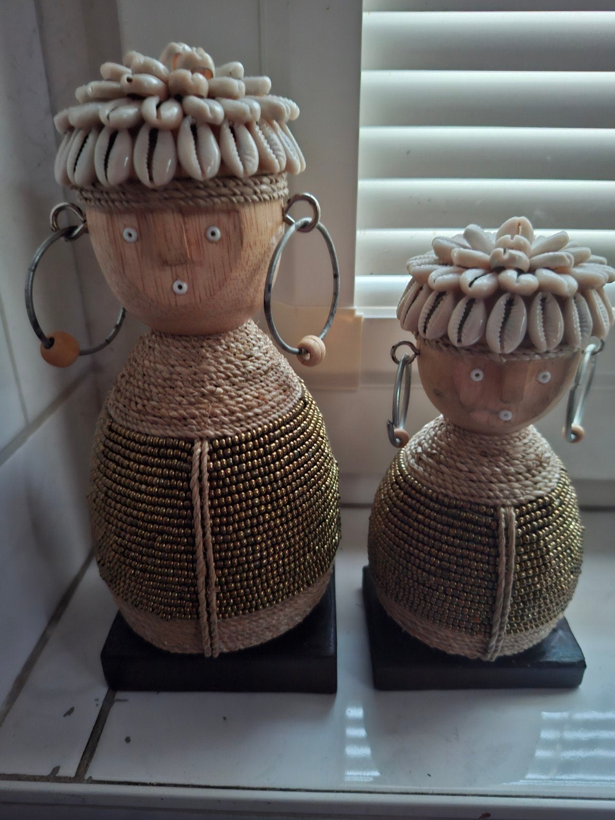 namji dolls set beige goud, Verzamelen, Beelden en Beeldjes, Ophalen, Zo goed als nieuw