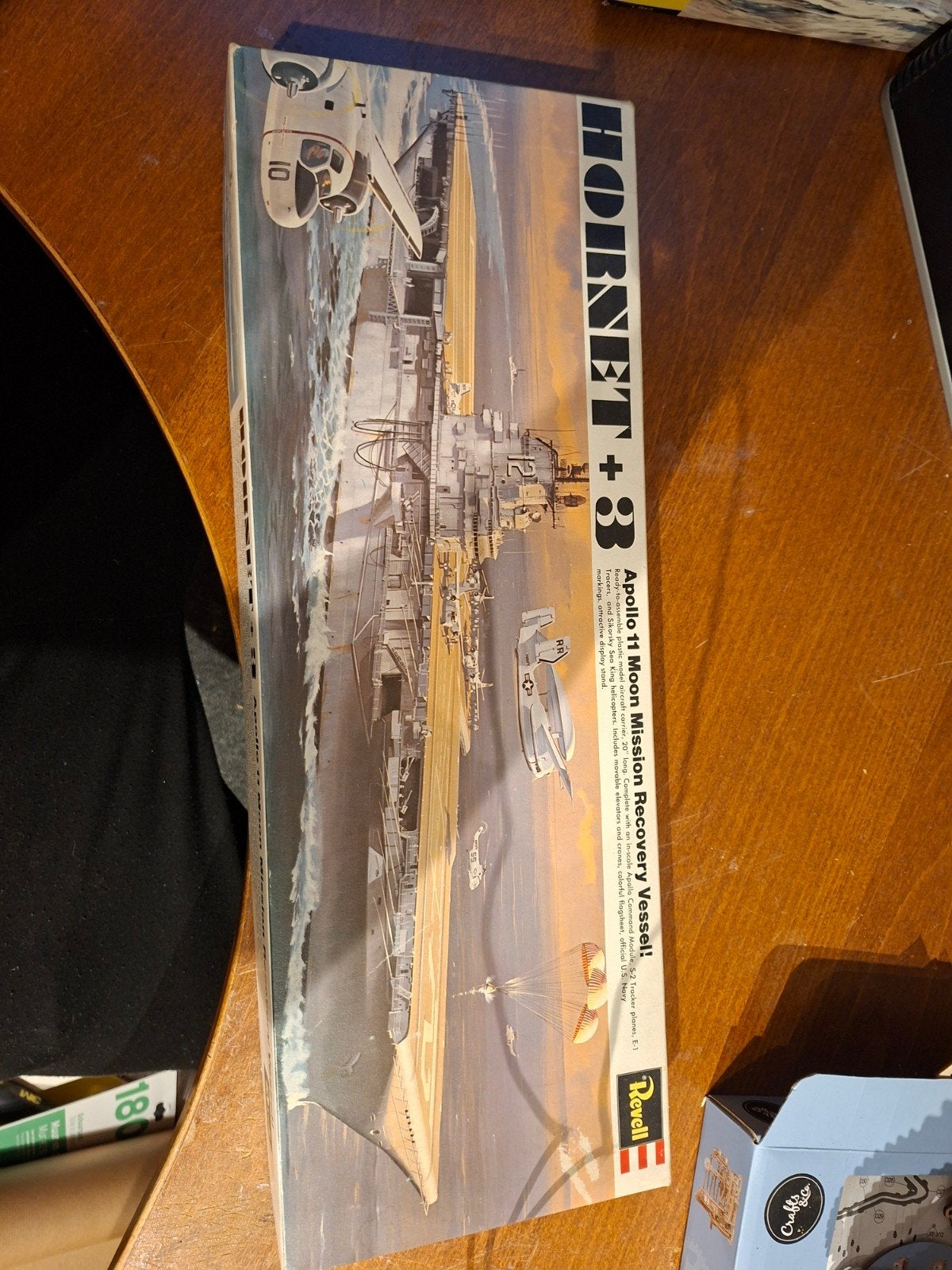 Revell Hornet +3 Apollo 11 Modelbouwschip 1/530, Verzenden, Gebruikt, 1:200 of kleiner, Revell