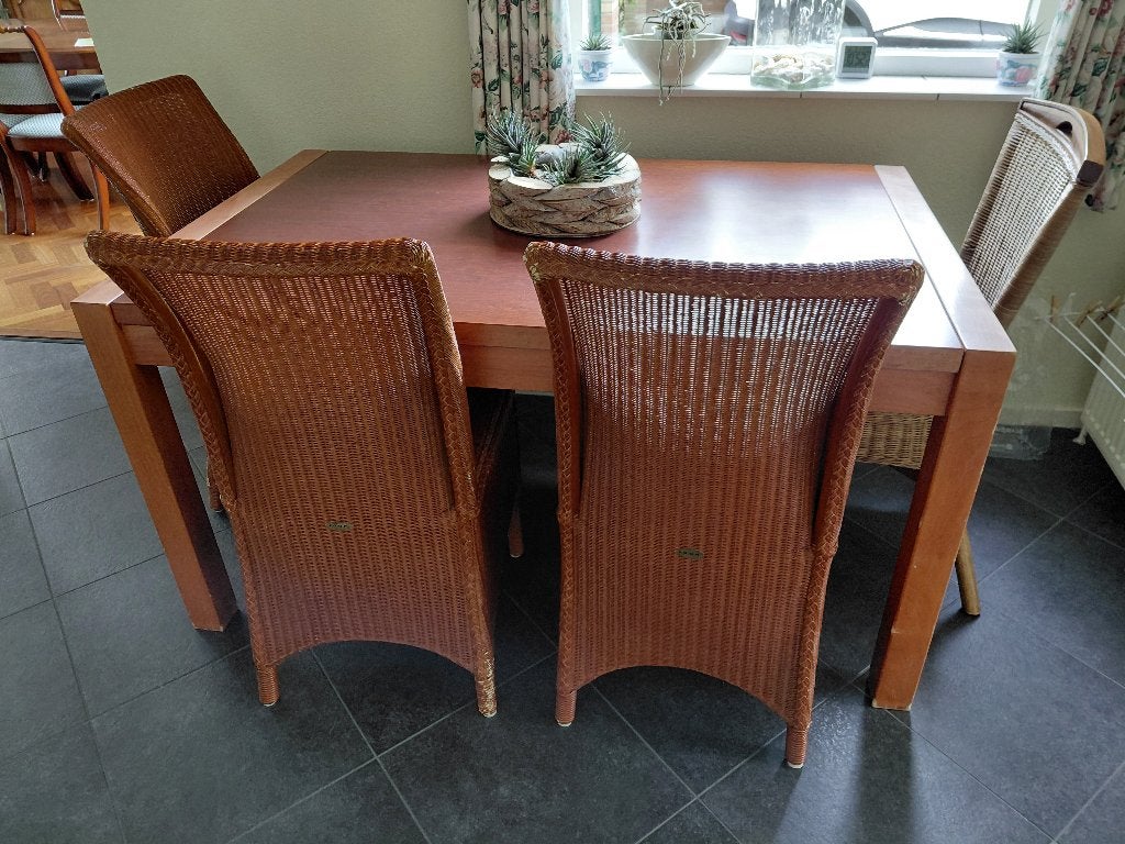 lloyd loom stoelen, Ophalen, Gebruikt, Overige kleuren, Drie