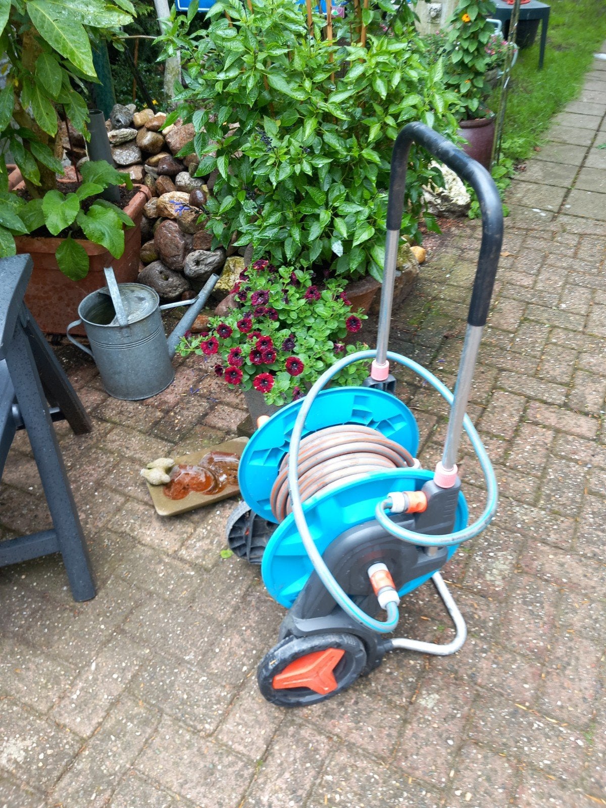 Mooie Gardena slanvenwagen, Ophalen, Zo goed als nieuw