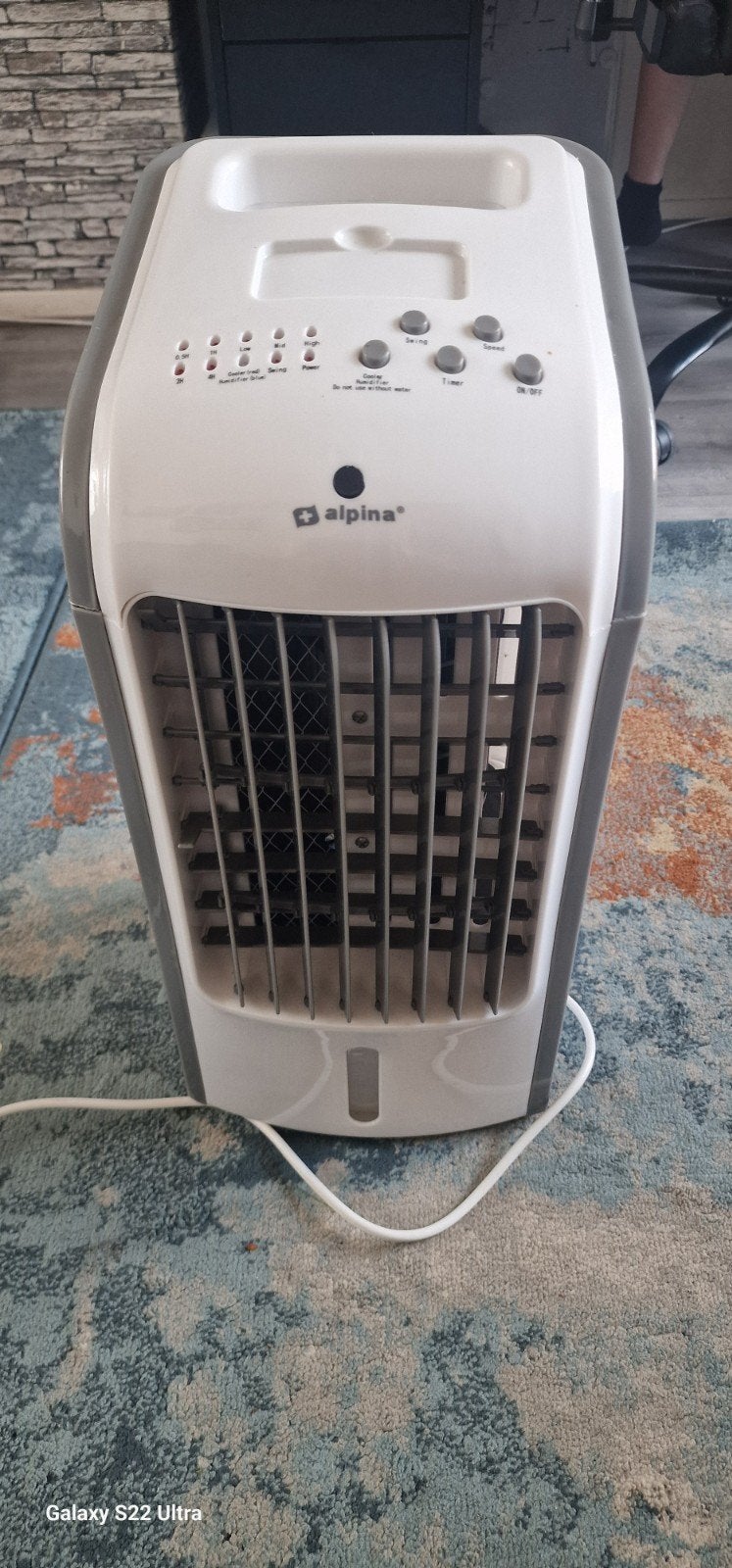 Alpina Air Cooler - Zo goed als nieuw,, Minder dan 60 m³, Timer, 3 snelheden of meer, Ophalen of Verzenden