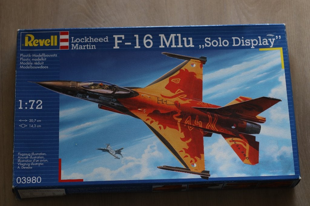 F-16A MLU Solo Display Nederland Revell 1/72, 1:72 tot 1:144, Revell, Nieuw, Ophalen of Verzenden