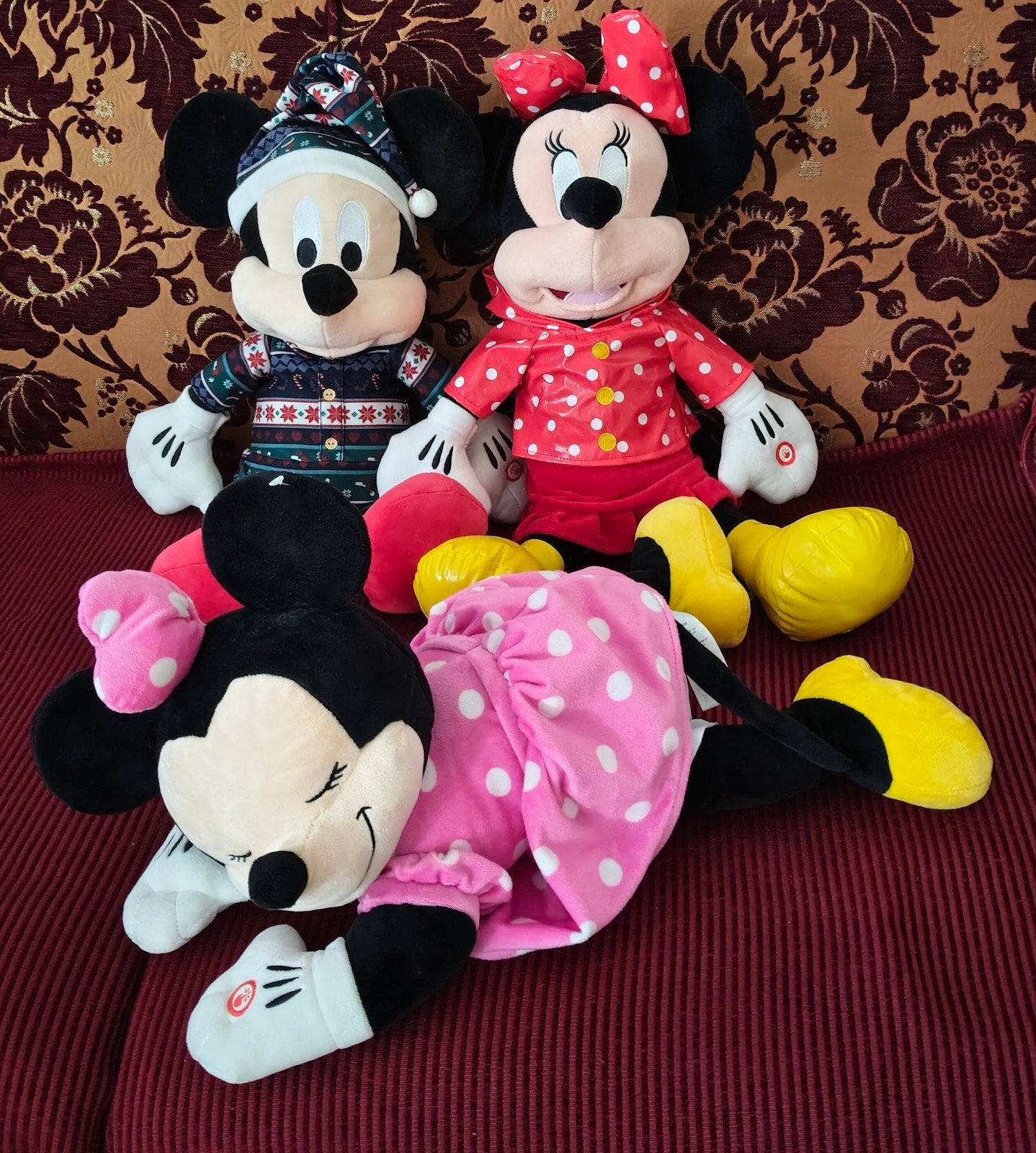 Nieuwe Mickey en Minnie Mouse knuffels, Verzamelen, Ophalen of Verzenden, Mickey Mouse, Nieuw, Knuffel