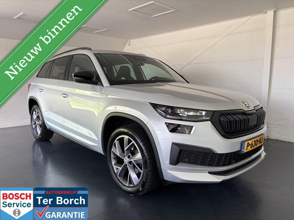 Skoda Kodiaq 1.5 TSI Sportline Business,Trekhaak,Keyless,ada, Auto's, 4 cilinders, 1524 kg, Kodiaq, Automatische klimaatregeling