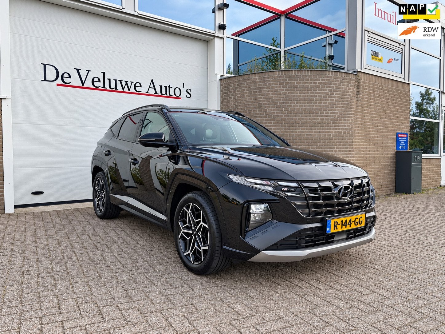 Hyundai Tucson 1.6 T-GDI PHEV N Line 4WD|Trekhaak|360 cam, Auto's, Automaat, 1350 kg, Gebruikt, 4 cilinders