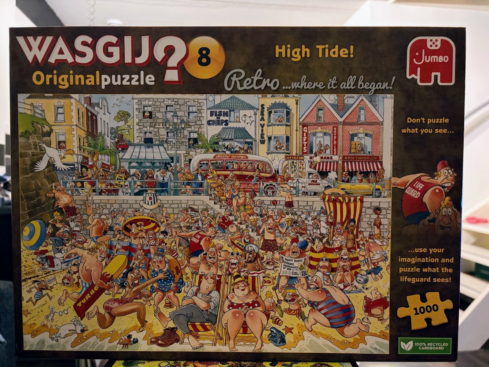 WasGij puzzels Original, Ophalen of Verzenden, 500 t/m 1500 stukjes, Gebruikt