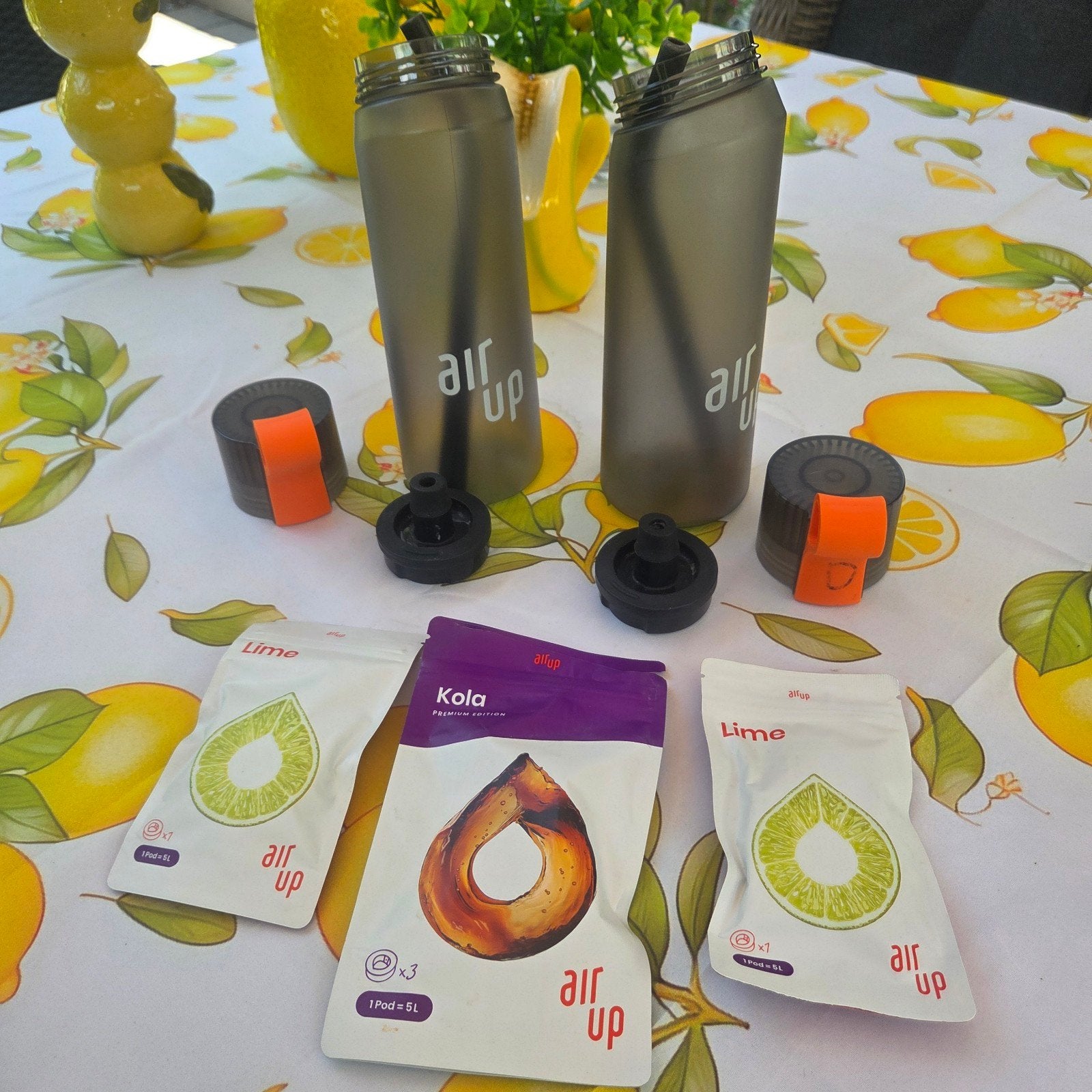 Air up drinkflessen met pods, Overige typen, Kunststof, Ophalen of Verzenden, Zo goed als nieuw