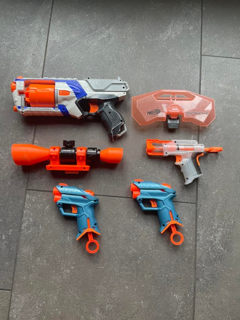 Nerf geweren!, Ophalen of Verzenden, Gebruikt