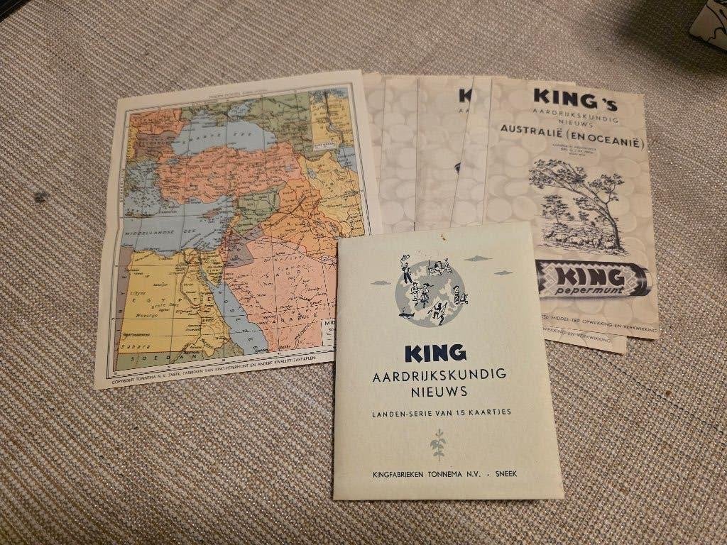King aarderijkskunde nieuws, Ophalen of Verzenden, Zo goed als nieuw