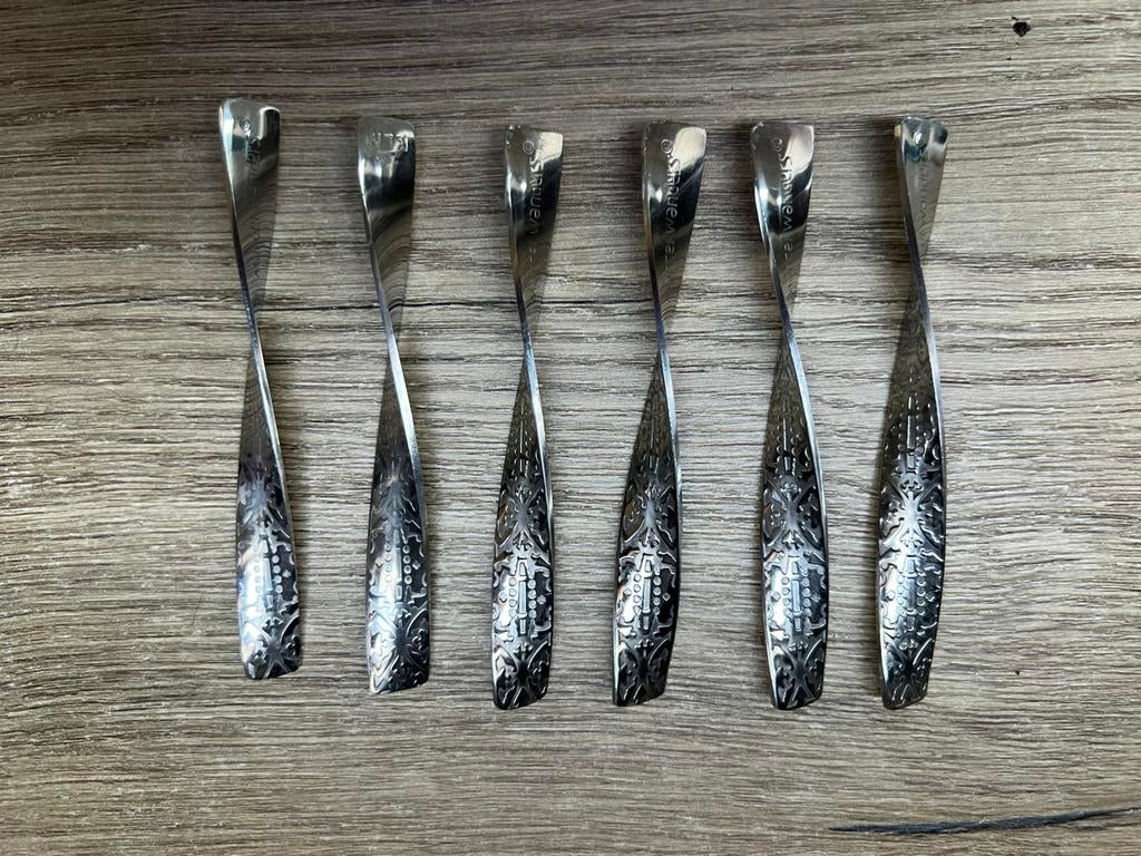 6 Marcel Wanders KLM Stirring Rods – Vintage, Ophalen of Verzenden