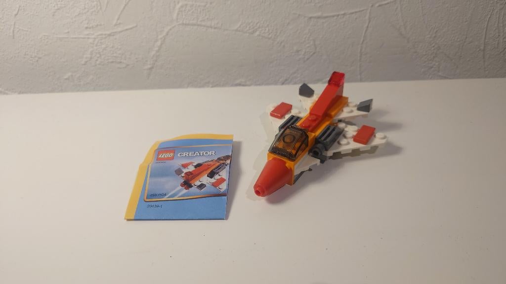 Lego Creator 30020 Jet, Gebruikt, Lego, Compleet, Ophalen of Verzenden