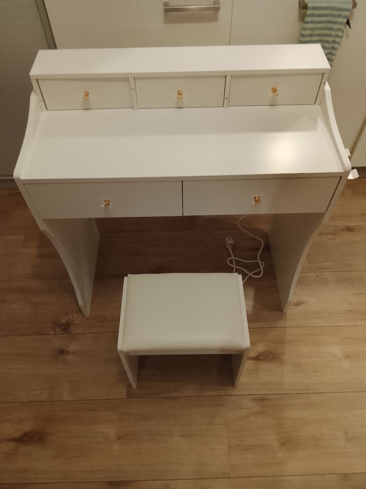 Design make-up bureau met krukje - Nieuw, Modern design, Onbekend, Nieuw, Onbekend