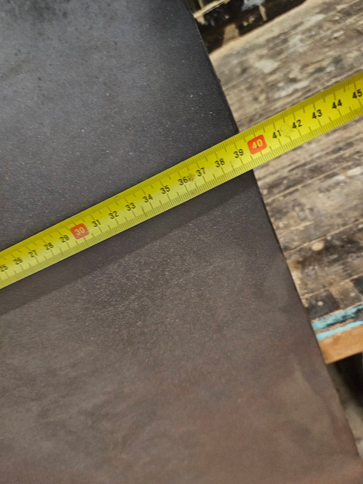 Corten metalen plaat / nieuw! staal / stalen plaat 2mm dik, Doe-het-zelf en Verbouw, Metalen, Ophalen, Gebruikt, IJzer